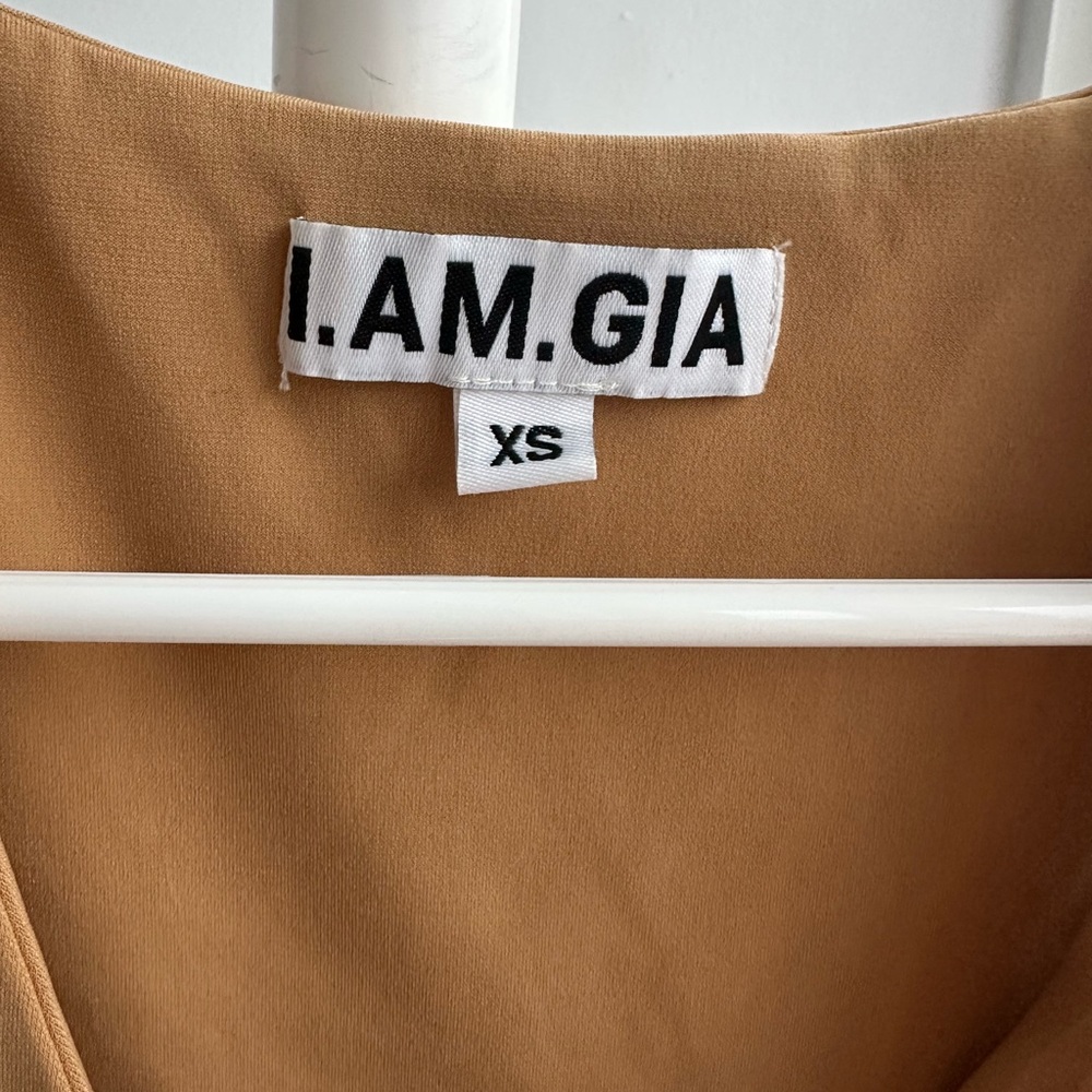 I.AM.GIA Women's Camel Set Top XS Bottom S - Picture 3 of 8